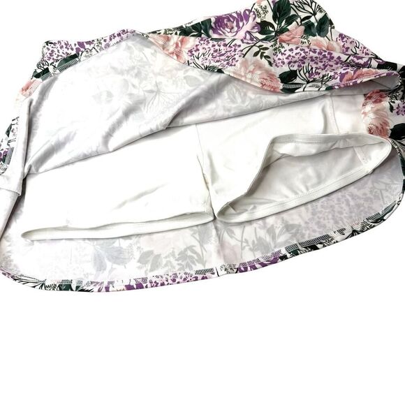 Laura Ashley Floral Active Skort Size (L) – Built-In Shorts, Garden Print - Picture 3 of 6